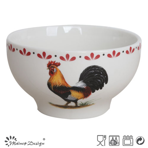 Chicken Design Porcelain Dinner Set