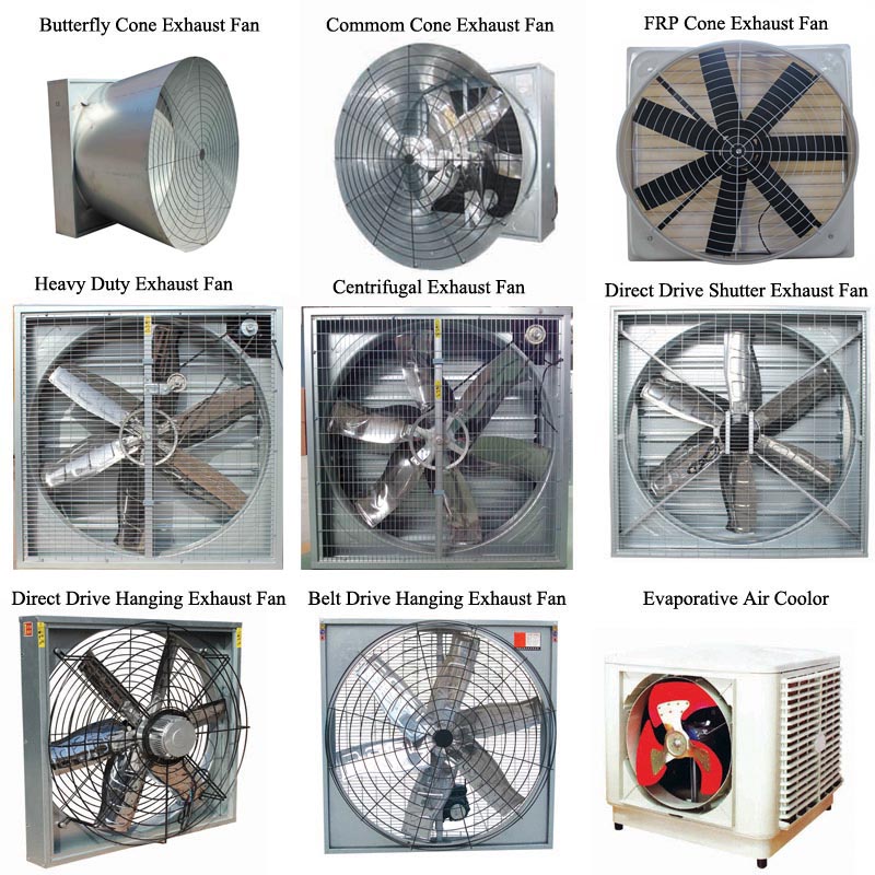 Weight Balance Type Exhaust Fan for Poultry Farms/Industrial Fan