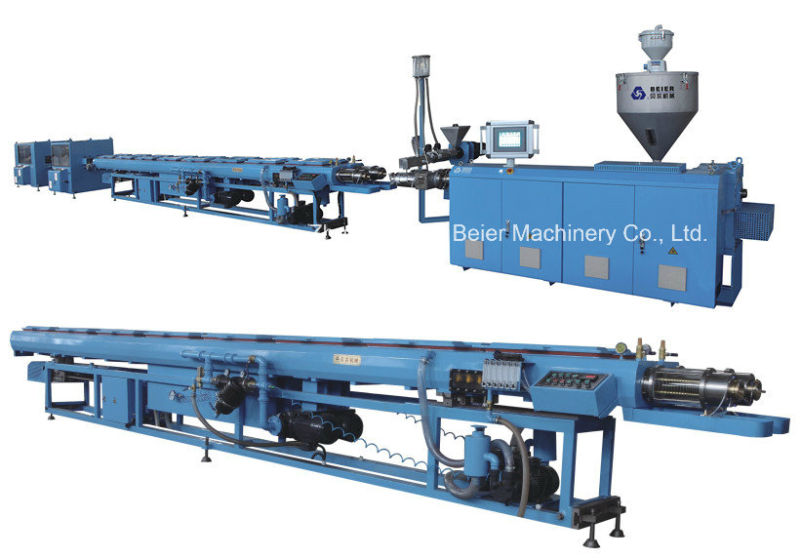 High Speed Plastic Pipe Double-Strand Extrusion Line