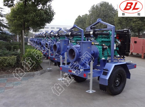 Chw Diesel Engine Big Flow Jet Trash Water Pump