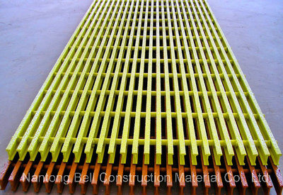 Pultruded FRP/GRP Grating, Walkway Grating with Anti-Slip