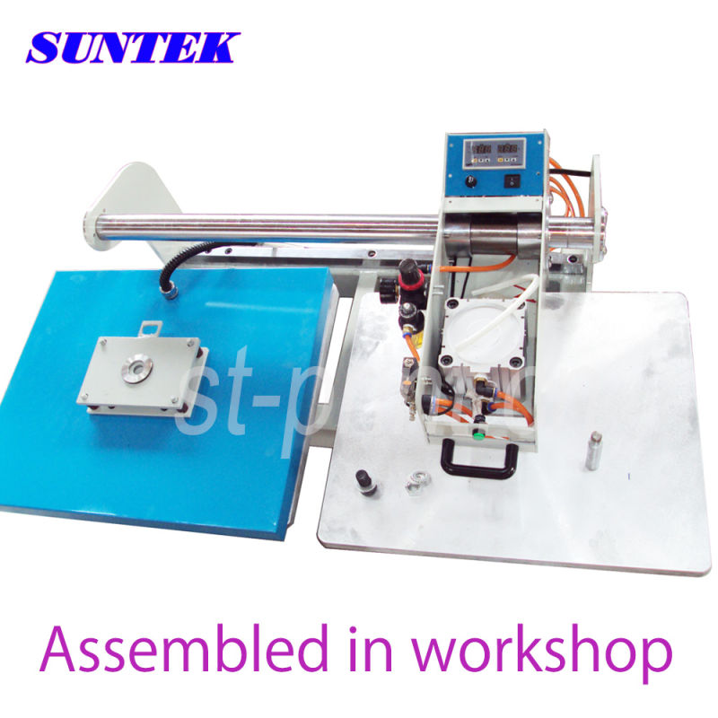 Easy Operate Pneuamtic Double Station Heat Press Machine for Clothes