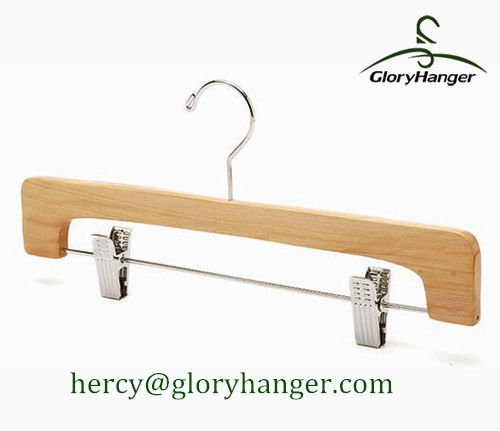 Natural Bottom Hanger for Trousers Display