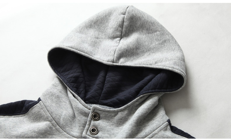 Hot Sale Luxury Quality Two Color Pullover Gym Hoodie