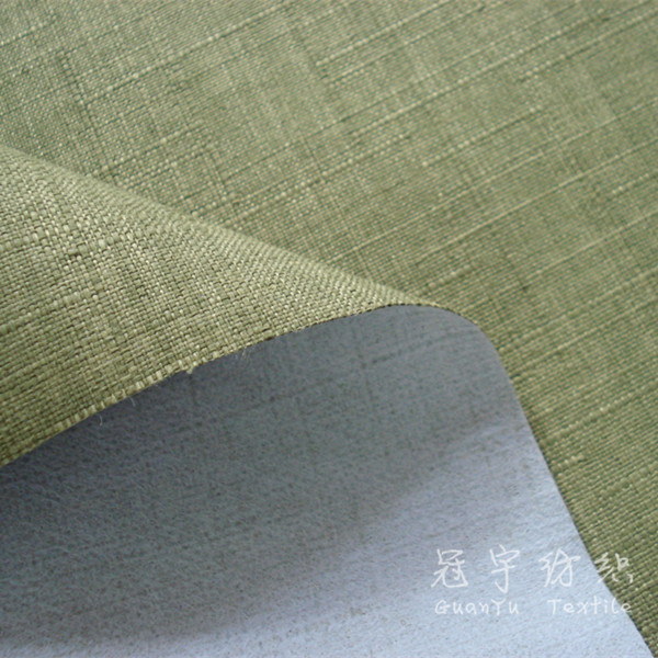 100% Polyester Imitation Linen Fabric