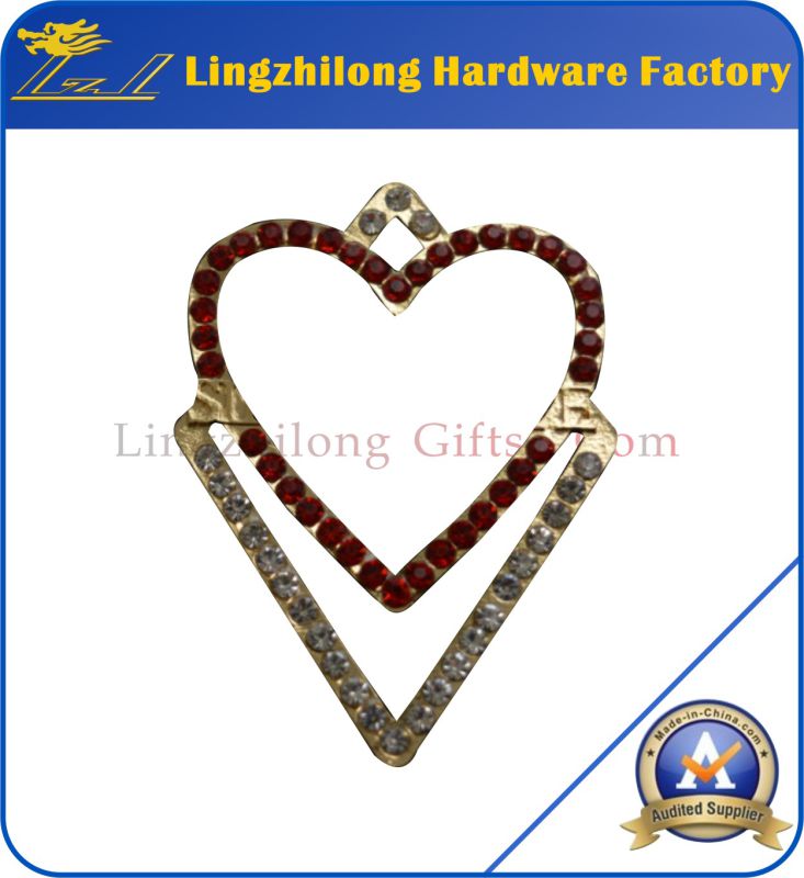 Wholesaler Jewelry Alloy Rhinestone Badge