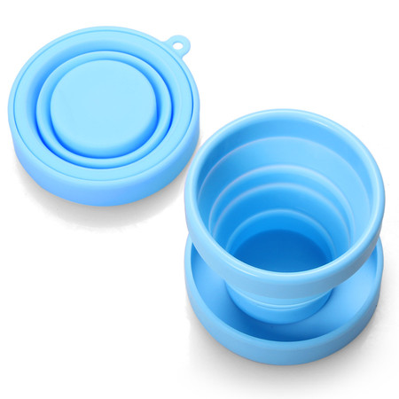 Promotional Gift Plastic Silicone Collapsible Cup Fold Cup