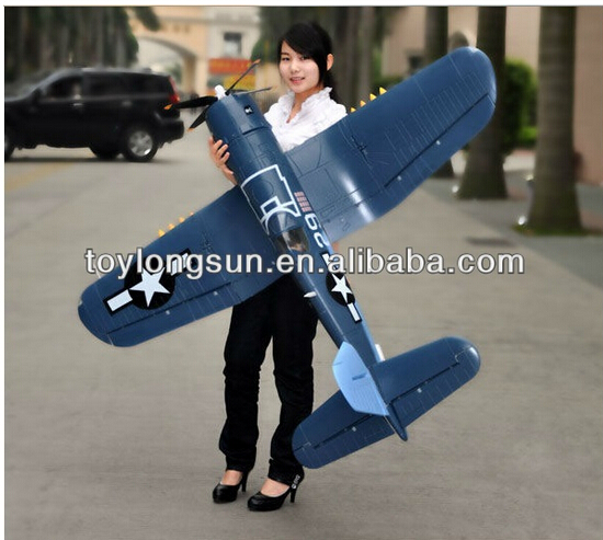 F4u 12CH Model Airplanes with Mechanical Folding Wings