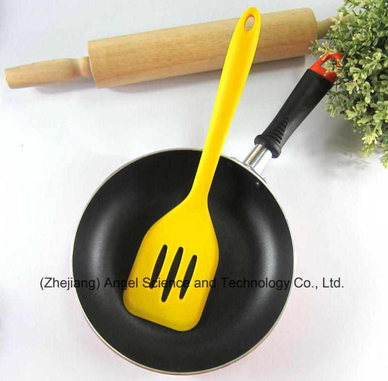 Non-Stick Silicone Cookware Silicone Slotted Spatula for Kitchen Ss11