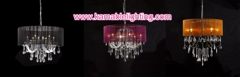 Room Crystal Chandelier Shade Lamps (Cos9242)