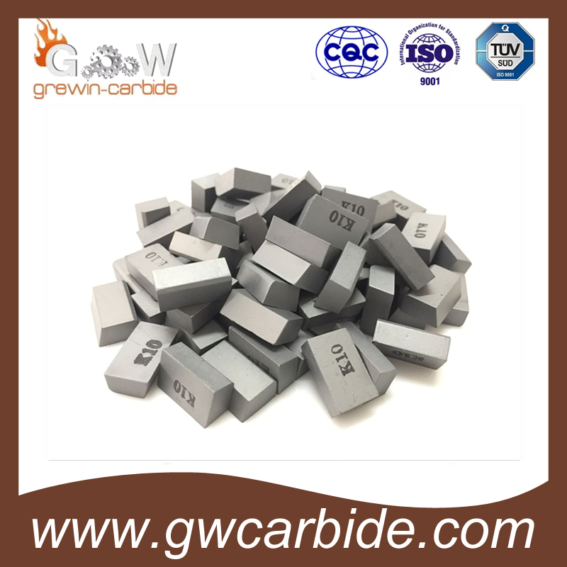 High Quality of Tungsten Carbide Brased Tips with Various Size