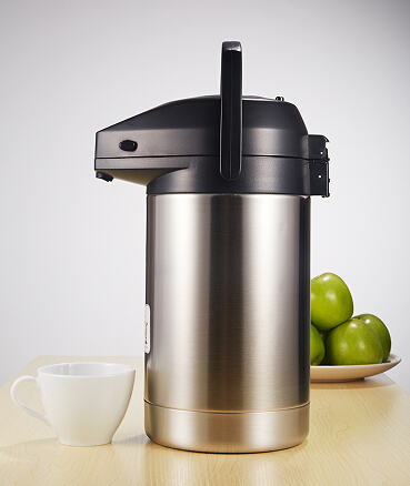 Stainless Steel Vacuum Airpot Thermos Jug with Pump System