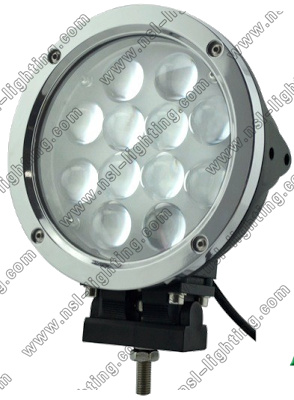 7 Inch 12PCS * 5W CREE 60W LED Work Light, Driving Lamp