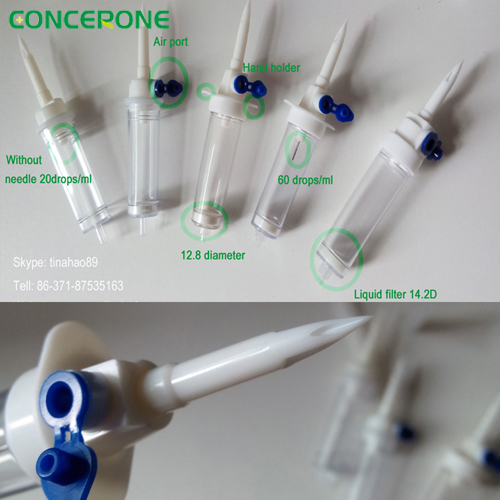 60drops / 20drops Different Sizes IV Infusion Set