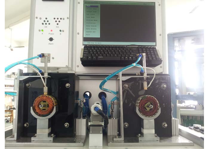 Double Working Station Armature Motor Testing Equipment for Electrical Strength