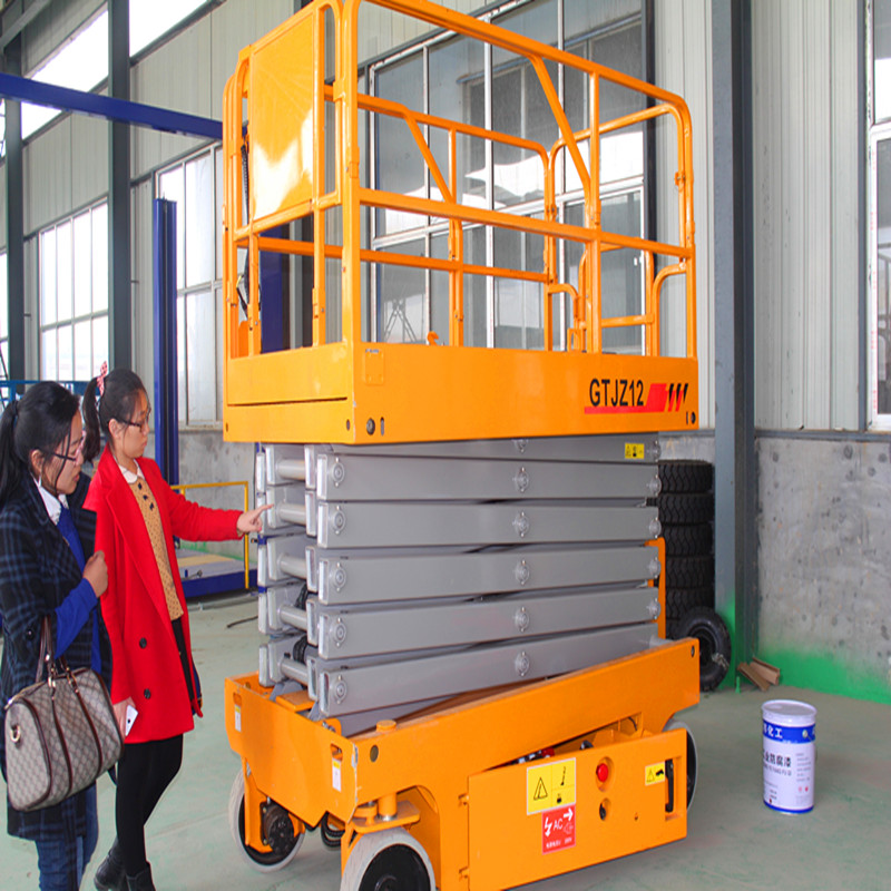 6-12m Self-Propelled Electric Scissor Lift Table with Ce