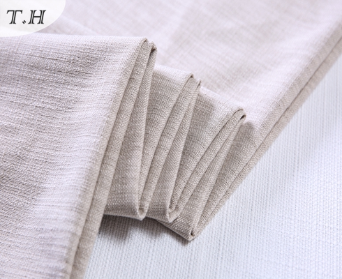 Pale Pink Sofa Fabric Price Per Meter Linen Material