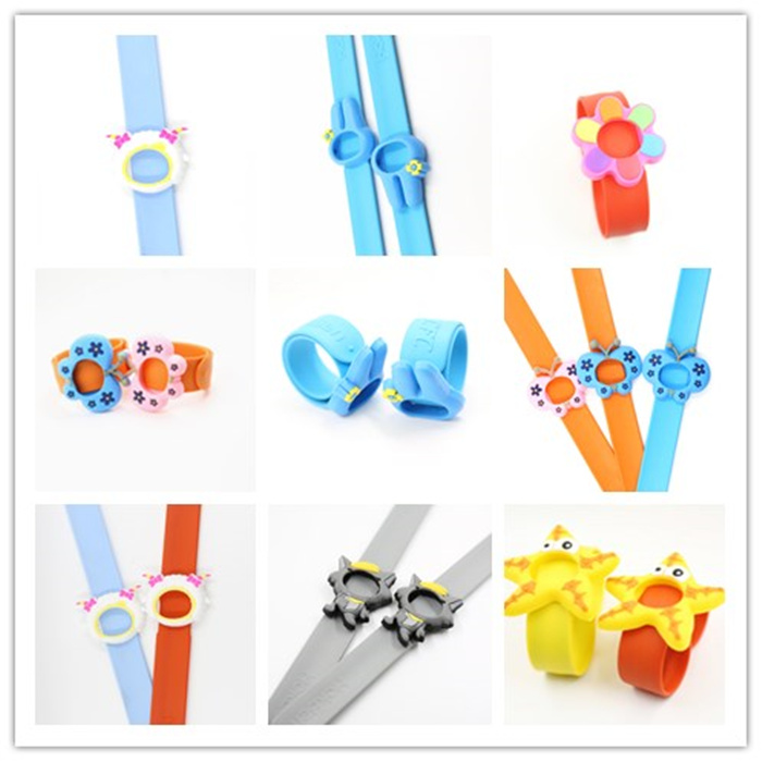 Multi Style Colorful Kids Silicone Slap Watch