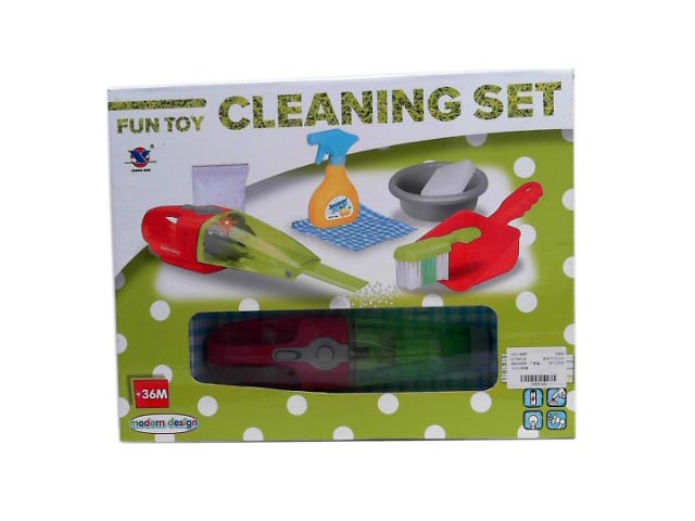 Battery Operate Toys of Children Cleaning Set
