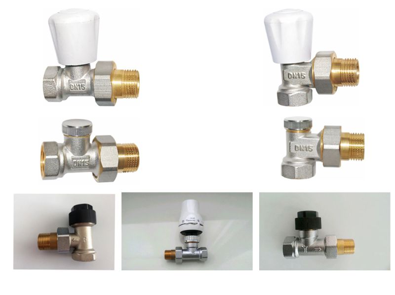 Brass Radiator Valves (a. 8013)