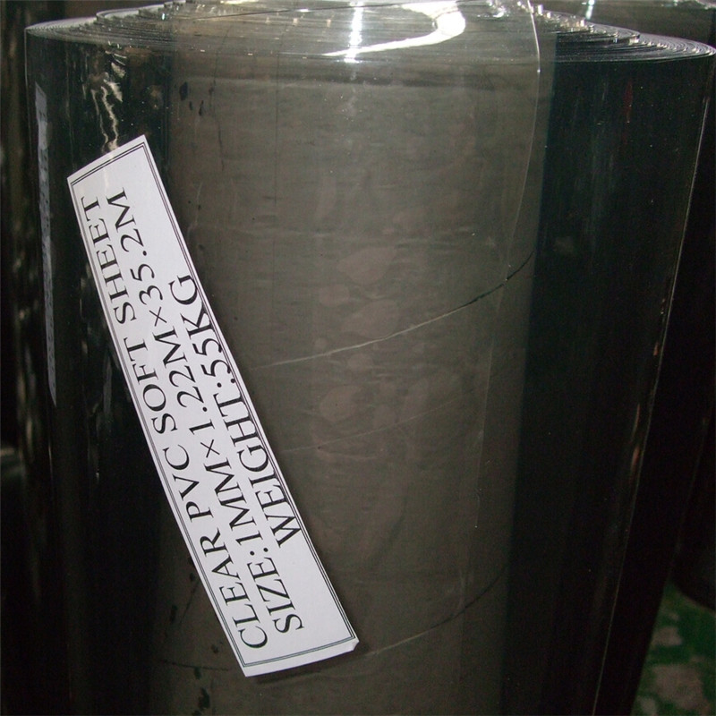 Super Transparent PVC Soft Sheet in Rolls