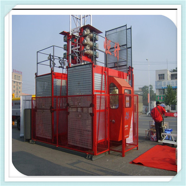 Brand New Double Cage Construction Elevator by Hengsheng