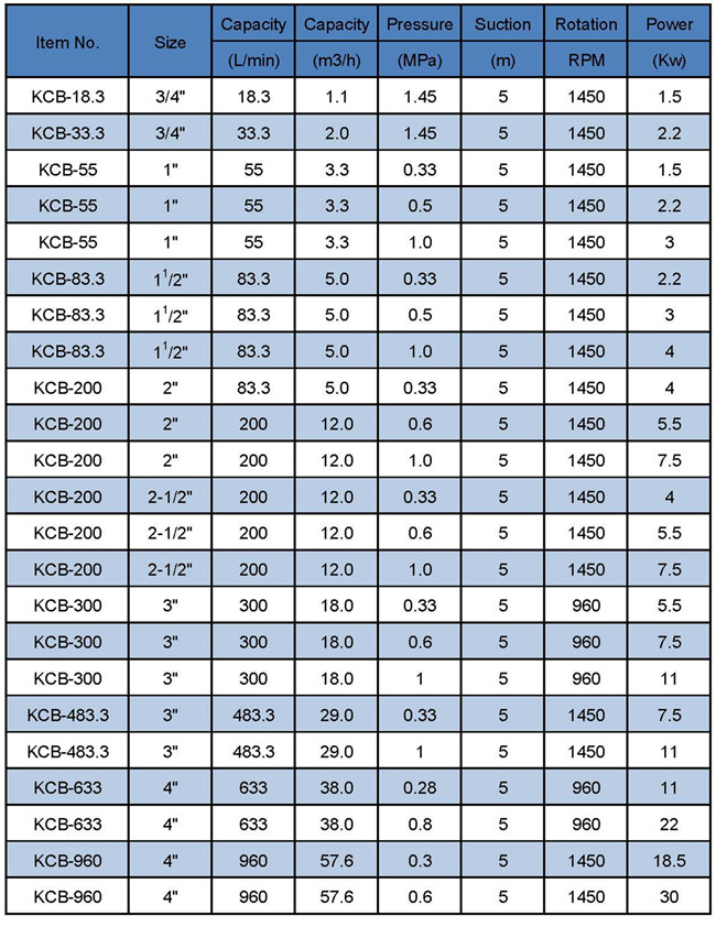 Lube Oil Pump for Petroleum Industry Gear Oil Pump