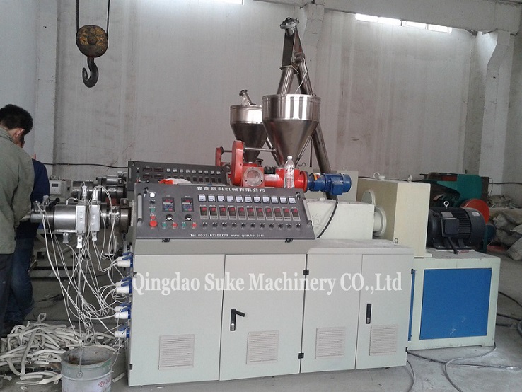 Plastic PVC Water Pipe Extrusion Production Line