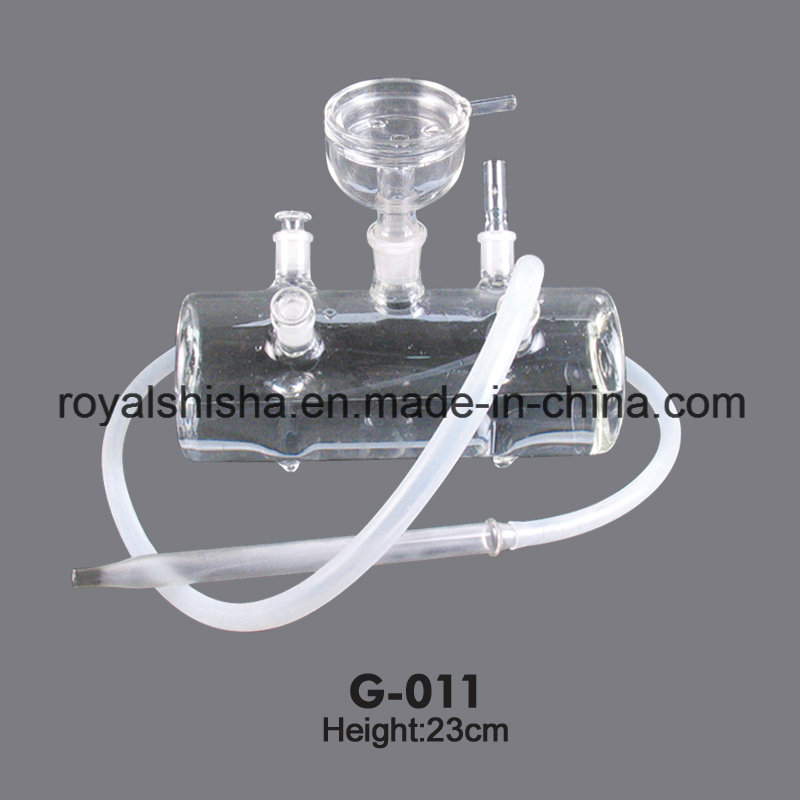 Big Size Clear Glass Material Lavoo Glass Hookah