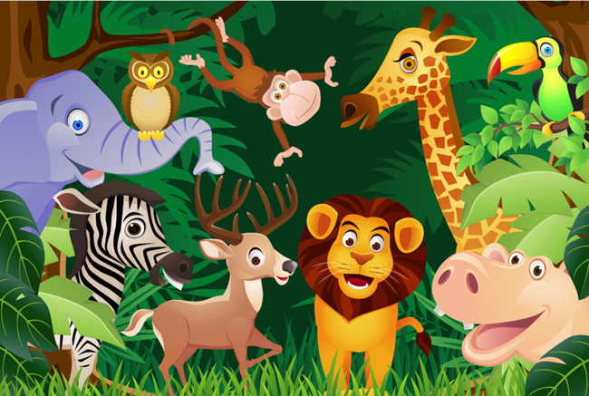 Jungle Theme Indoor Kids Games Entertainment