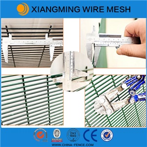 Anti- Climp Enhance Security 358 Wire Mesh Fence