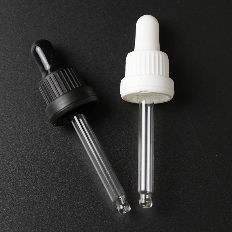 Wholesale Black Child Proof Glass Dropper for 30ml 50ml Bottle (ND06)