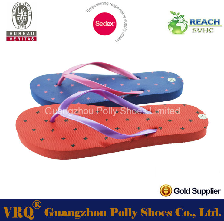 Ladies Trendy Model Flip Flop Sublimation 2016