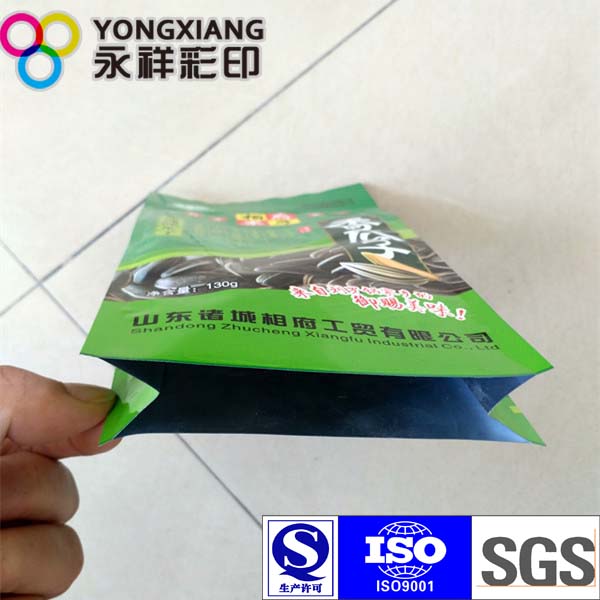 4-Side Sealing Packaging Snack Food Plastic Bag