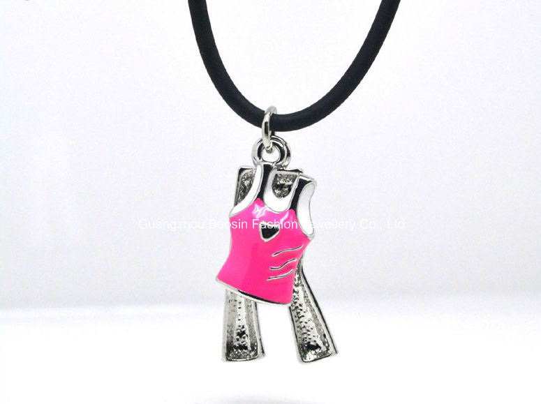 Factory Custom High Quality Enamel Charm Necklace for Kids