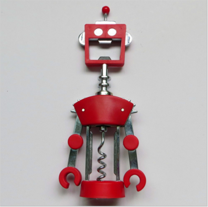 Multifunctional Zinc Alloy Corkscrew Robot Wine Opener (XP-725)