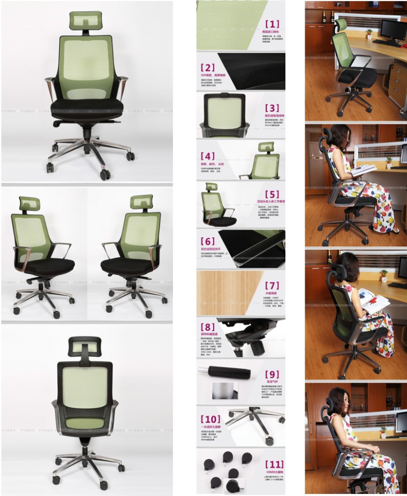 Modern Mesh Swivel Computer Office Chair Mesh Chair
