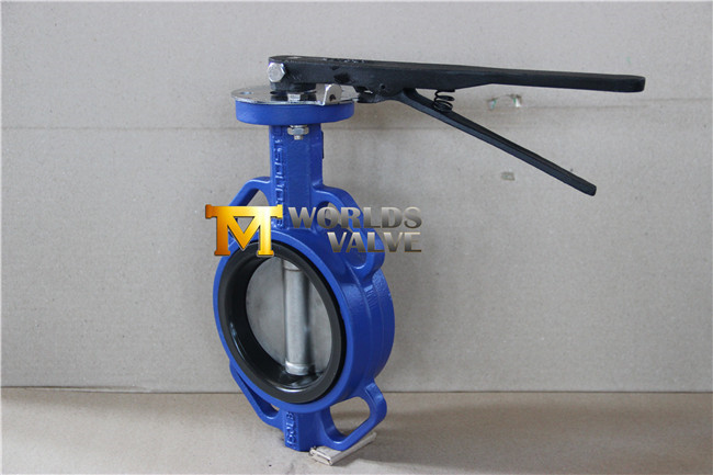 Pn16 Lever Wafer Butterfly Valve