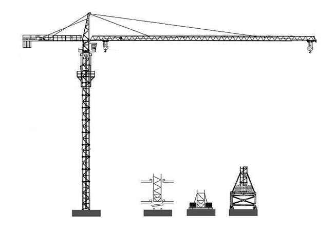 China Manufacturer Construction Tower Crane with CE