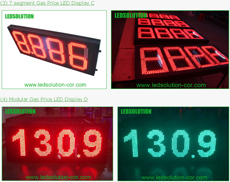 Outdoor LED Gas Price Sign/ Gas Price Changer/Digital LED Sign