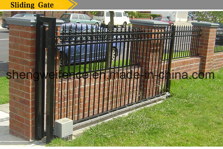 Galvanized Steel Garden Security Panel Fence