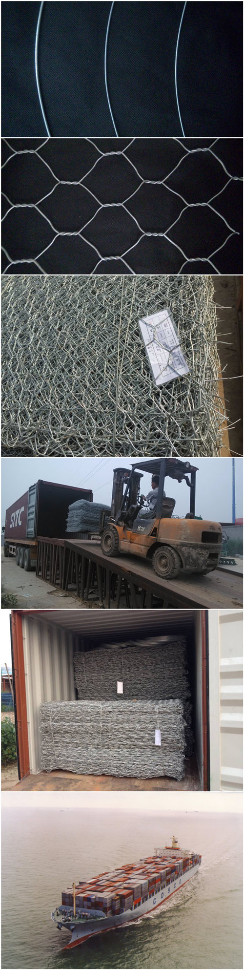 China Factory Supply ASTM Standard Hexagonal Gabion Mesh