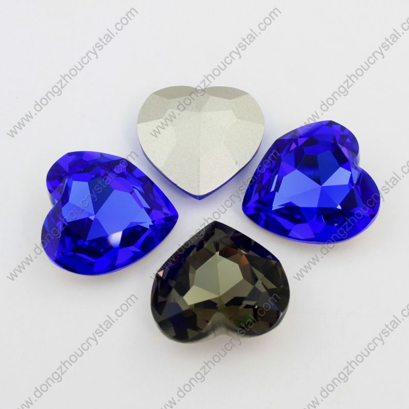 Heart Fancy Strass Diamonds Stones Beads for Jewelry