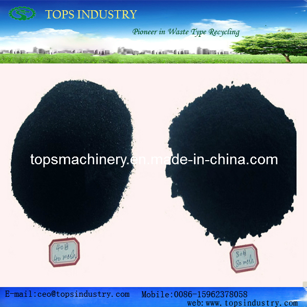 30-80 Mesh Refined Rubber Powder