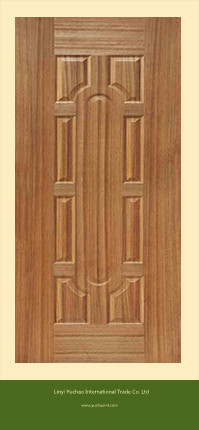 Natural Veneer Door Skin HDF