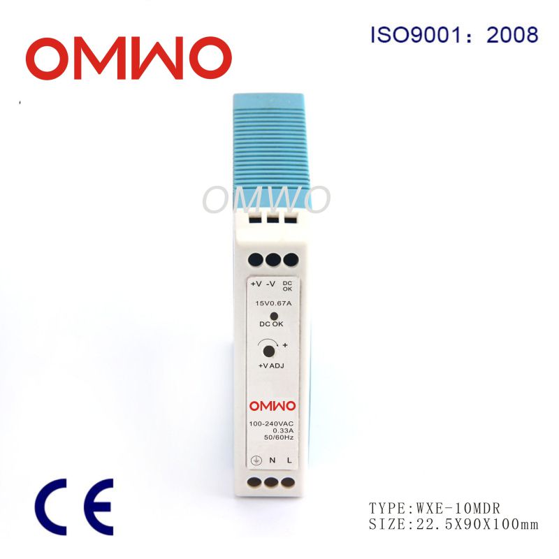 10W 24V Industrial DIN Rail Power Supply