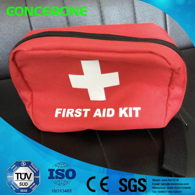 Plastic First Aid Box for Emergency, outdoor Sports, Office Use