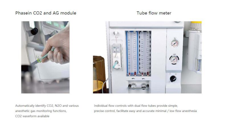 Touch Screen Anesthesia Machine with Ventilator Anesthesia with Ce (SC-AX400)