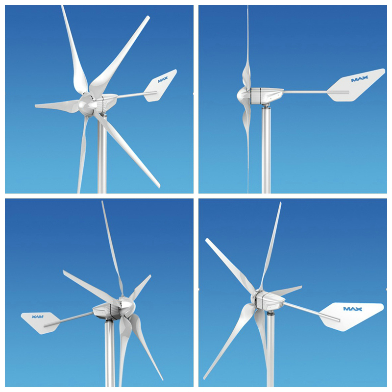 Hot Vertical Axis Wind Energy Turbine 400W