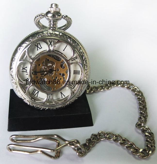 Popular Mechanical Pocket Watch for Women Men